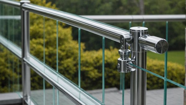 Fixation garde-corps verre : pinces à verre modernes et robustes