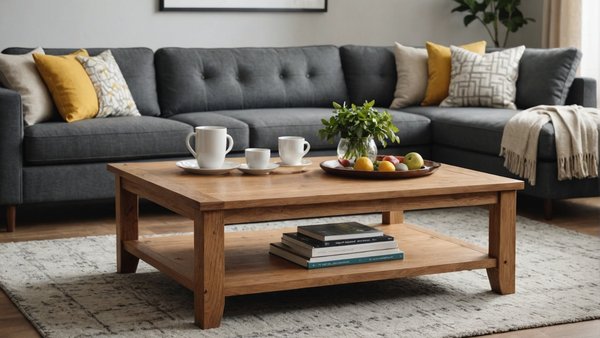 Élégance et robustesse : table basse bois pour tous les styles